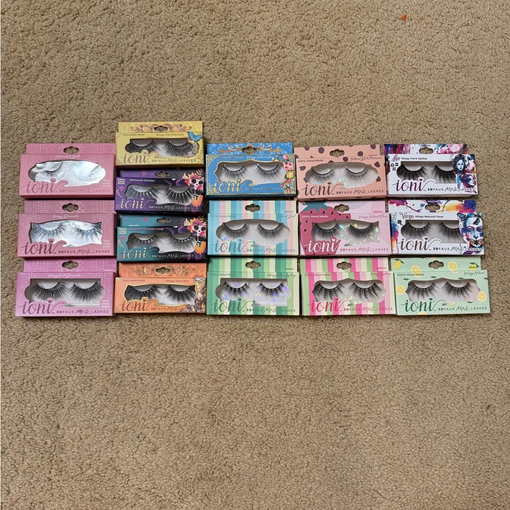 Bundle of NEW ioni false lashes